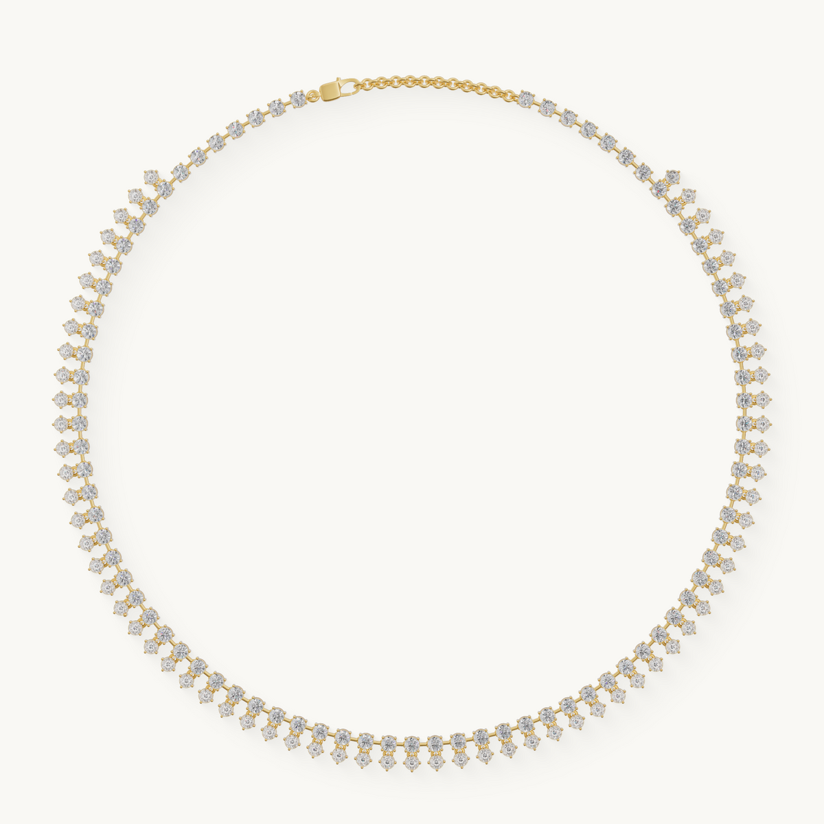 Dancing Diamonds Necklace