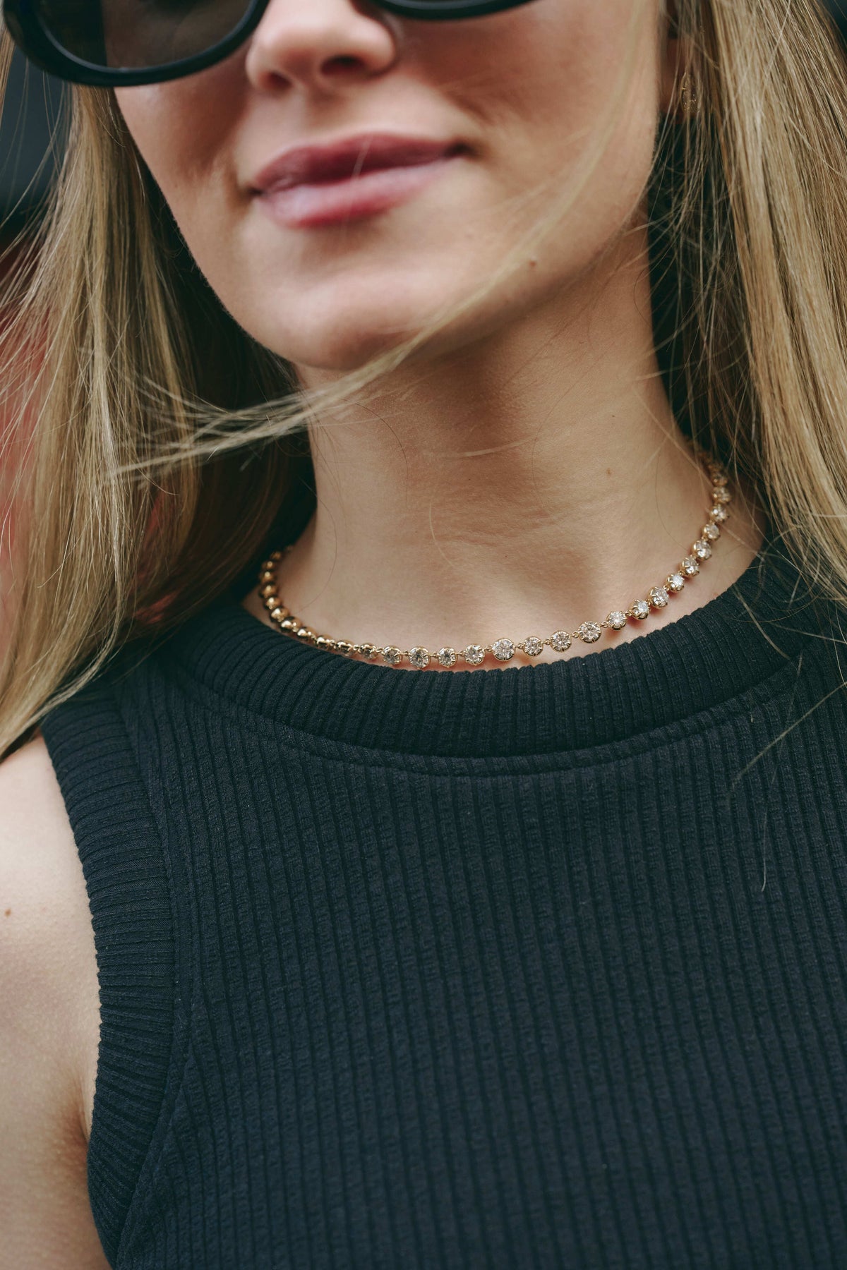 Diamond Bubble-Back Necklace