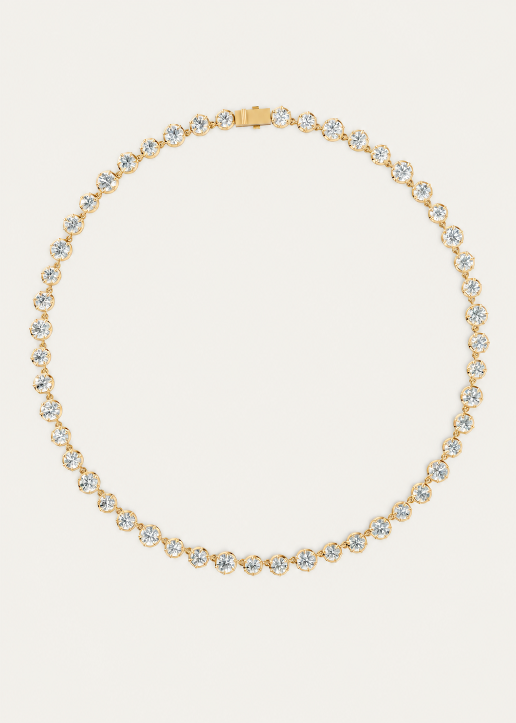 Diamond Bubble-Back Necklace