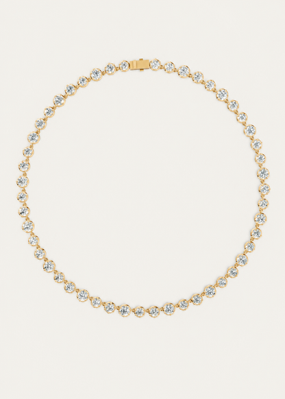 Diamond Bubble-Back Necklace