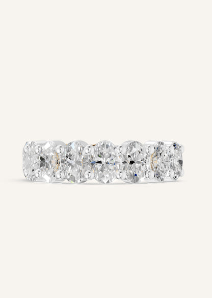 Chained Ovals Ring