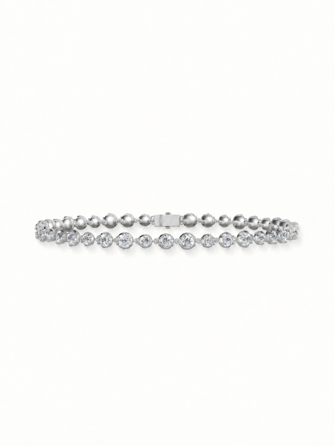 Diamond Bubble-Back Bracelet