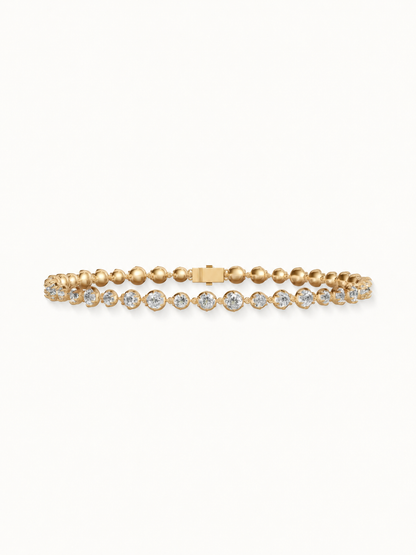 Diamond Bubble-Back Bracelet