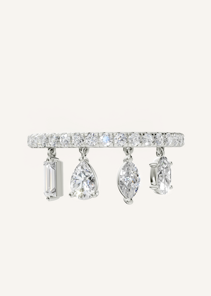 Dancing Diamonds Ring
