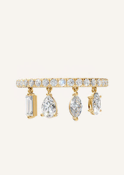 Dancing Diamonds Ring