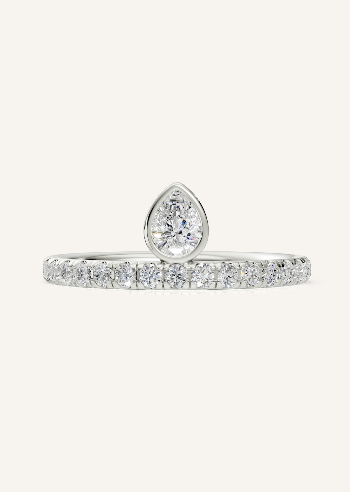 Heritage Diamond Pinky Ring