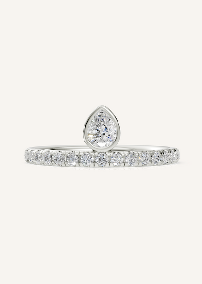 Heritage Diamond Pinky Ring