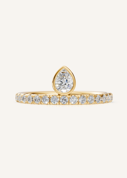 Heritage Diamond Pinky Ring