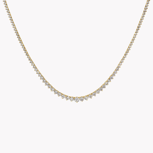 14.50 Graduating Tennis Necklace