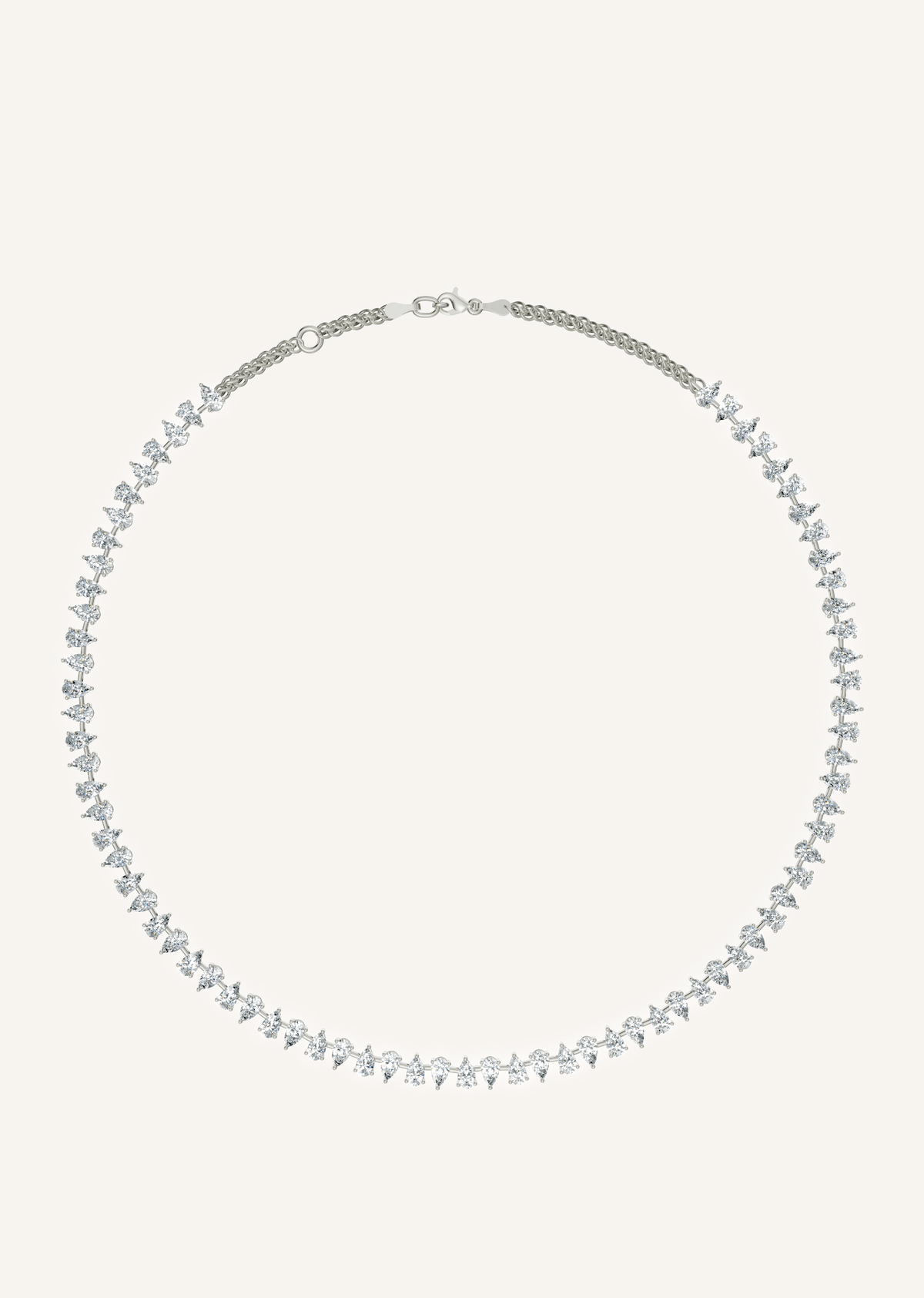 Mirror Pears Necklace