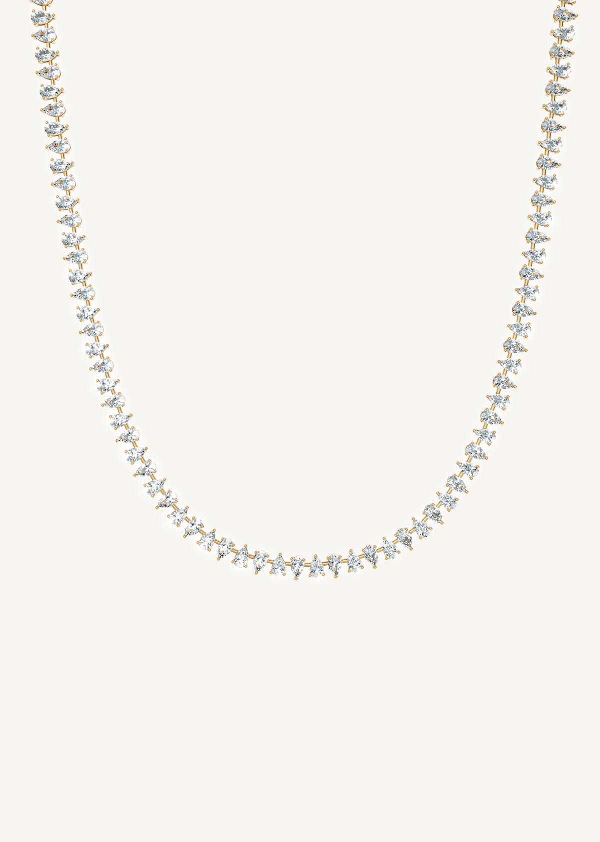 Mirror Pears Necklace