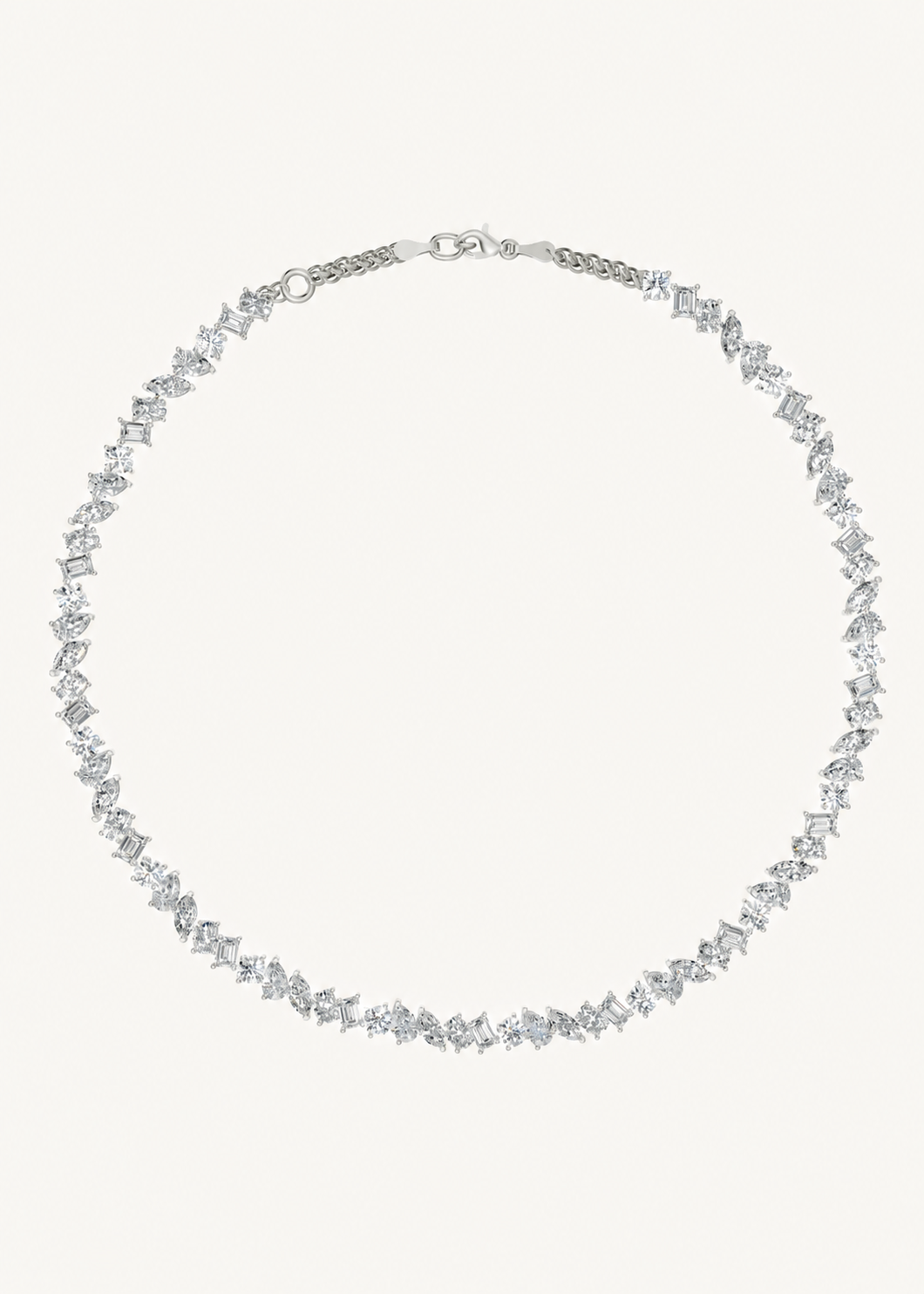 Diamond Mosaic Necklace