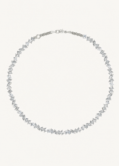 Diamond Mosaic Necklace