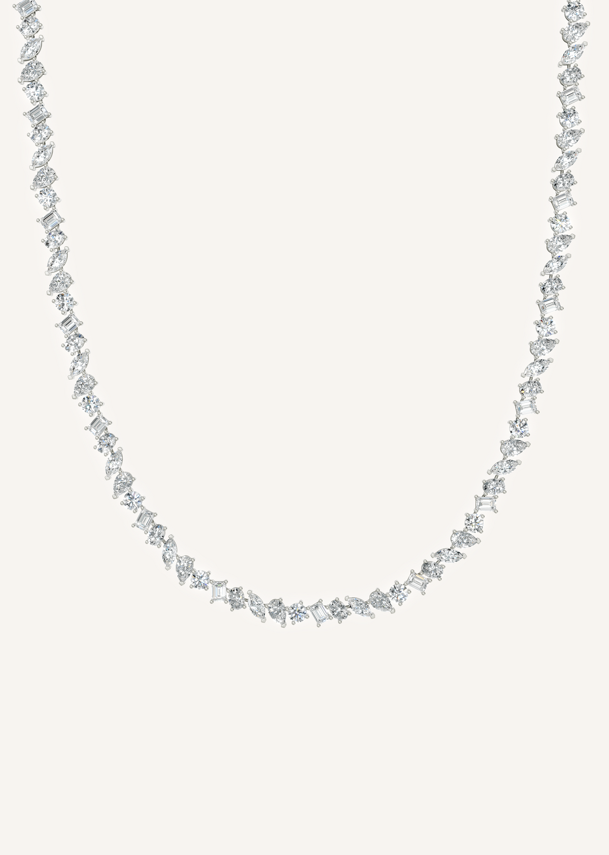 Diamond Mosaic Necklace