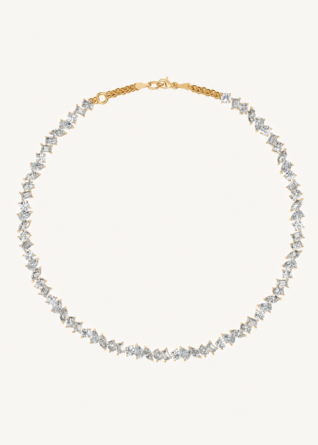 Diamond Mosaic Necklace