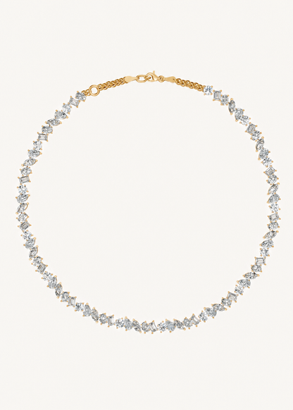 Diamond Mosaic Necklace