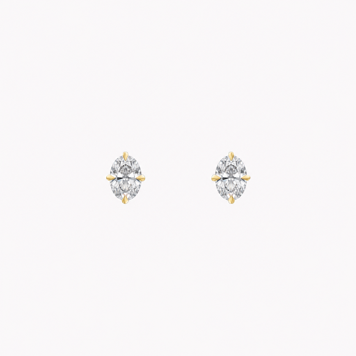 4.00 Oval Studs